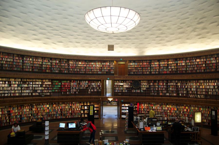 斯德哥爾摩公共圖書館 Stockholms stadsbibliotek
