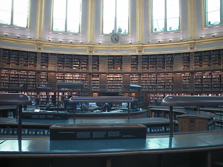 大英博物館的圖書 British Museum Reading Room